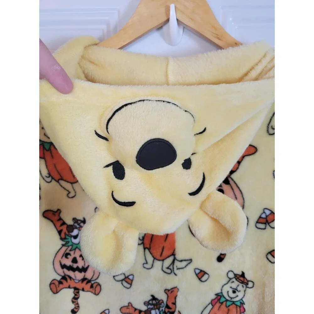 Disney Winnie the Pooh Womens Halloween One Piece Pajamas Size XXL